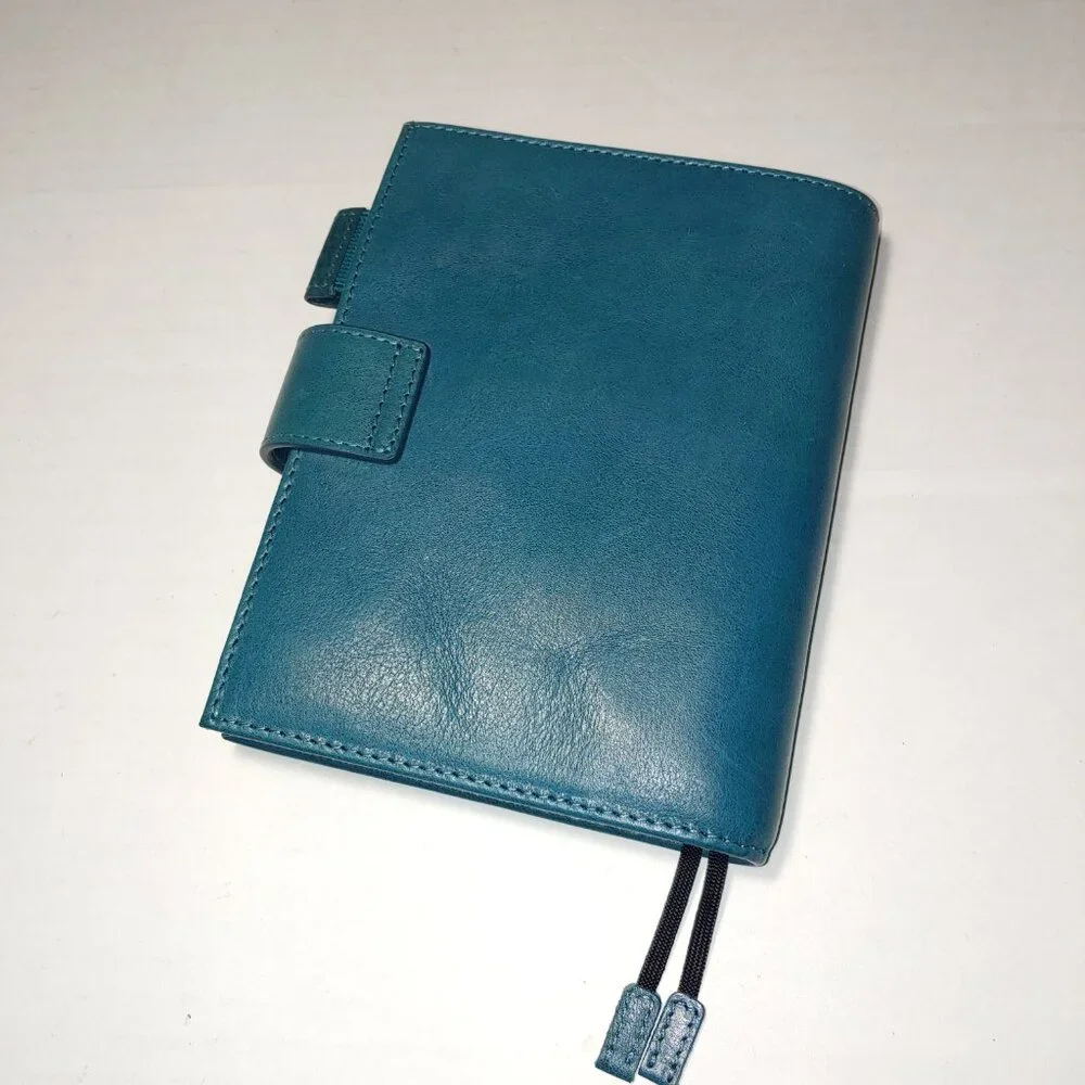 Moterm Leather Wallet Planner Turquoise Green OS